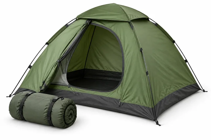 Camping & Outdoor – KI-Themenbild
