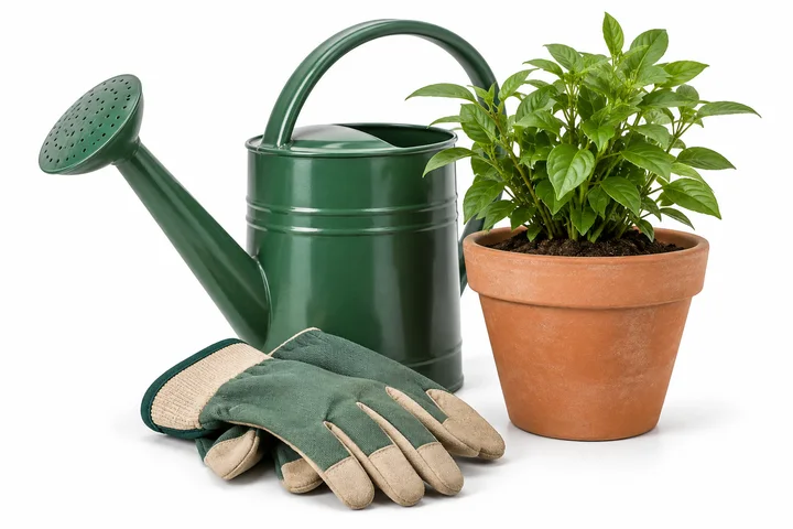 Garten & Balkon – KI-Themenbild
