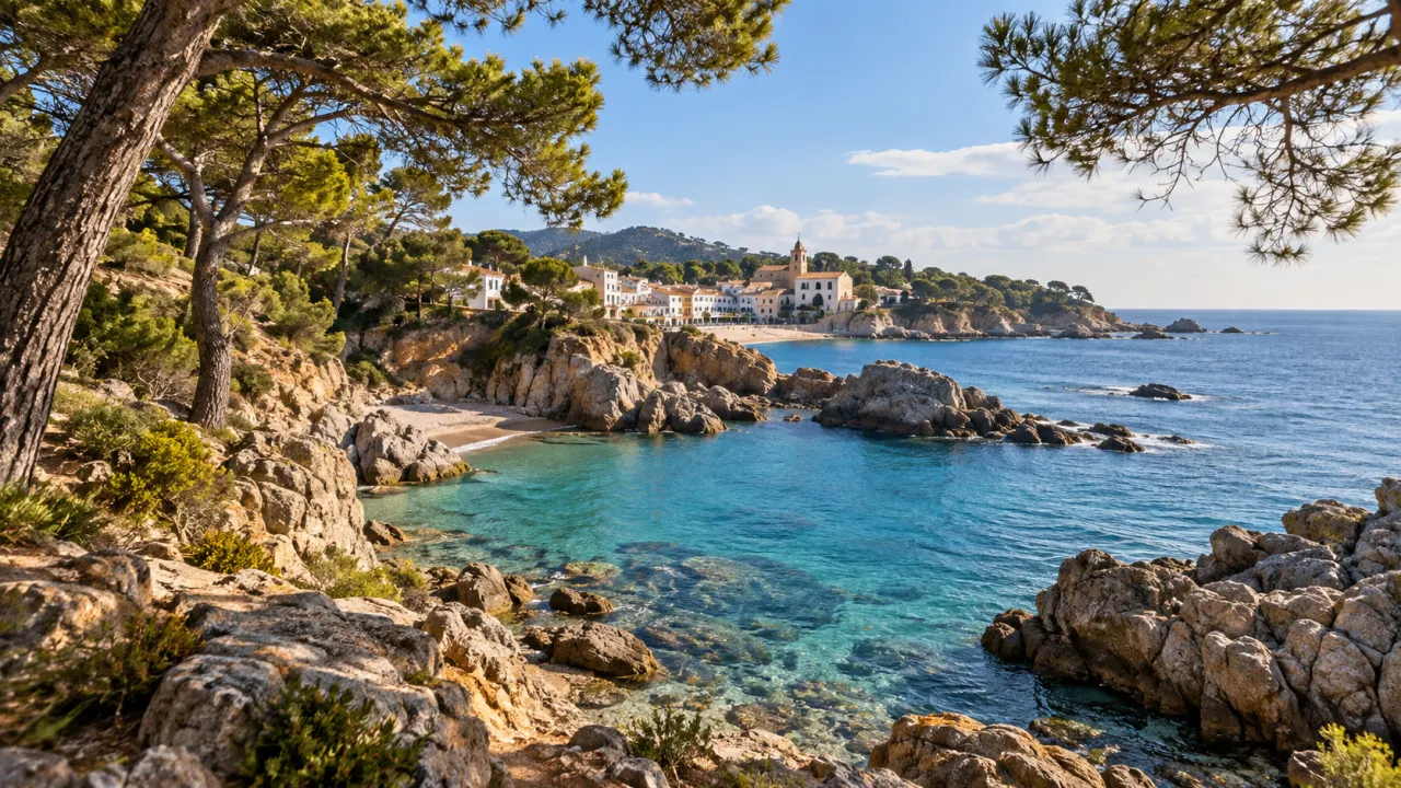 Illustration des Beispielziels Costa Brava