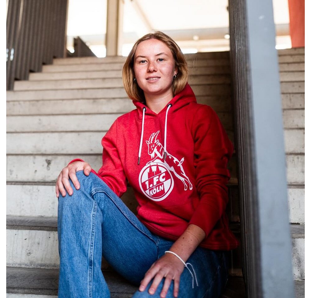 1. FC Köln Rundhalspullover Hoodie Basic – Bild 2 von 2