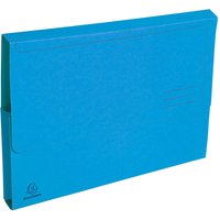 10 Exacompta Aktenmappen "Forever", 290 g/m², 24x32 cm für DIN A4, hellblau