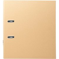 10 Exacompta Ordner Prem' Touch "Office By Me", DIN A4, RB 80 mm, beige