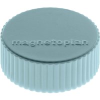 10 magnetoplan Magnete 'Discofix magnum' hellblau