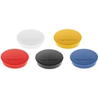 10 magnetoplan Magnete 'Discofix standard' farbsortiert