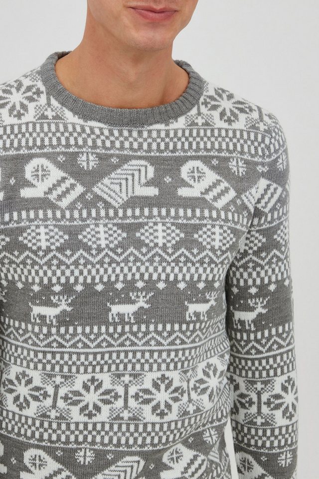 11 Project Norwegerpullover PRUwe XMAS Modischer Strickpullover mit winterlichem Muster – Bild 4 von 5