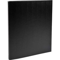 20 Exacompta Ringbücher aus kaschiertem Karton, DIN A4, 4 Ringe, RB 20 mm, schwarz