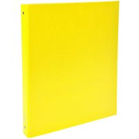 20 Exacompta Ringbücher, DIN A4, 4 Ringe, RB 40 mm, gelb