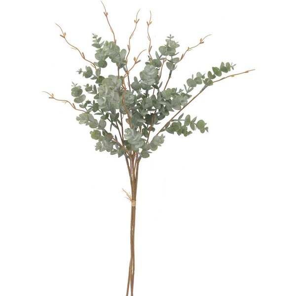 Kunstzweig Eukalyptus Büschel, 2474U, Höhe 65 cm