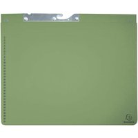 25 Exacompta Hängehefter, 320 g/m², mit 2 Abheftvorrichtungen, grün