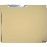 25 Exacompta Hängehefter, 320 g/m², mit 1 Abheftvorrichtung, elfenbein