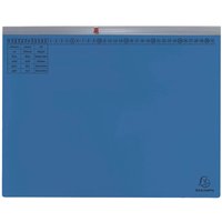 25 Exacompta Hängehefter "Exaflex Premium", mit 1 Abheftvor. für Rechtsheftung, blau