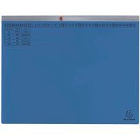 25 Exacompta Hängehefter "Exaflex Premium", mit 1 Abheftvor. für Linksheftung, blau
