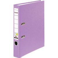 25 Falken Ordner "Vegan", mit Einsteckschild, 240 g/m², DIN A4, RB 50 mm, flieder