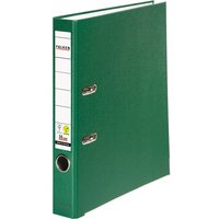 25 Falken Ordner "Vegan", mit Einsteckschild, 240 g/m², DIN A4, RB 50 mm, grün