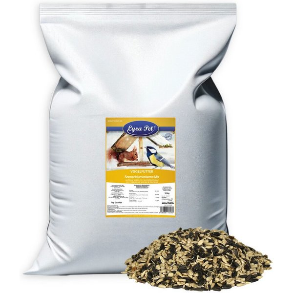 Lyra Pet 25 kg Lyra Pet® Sonnenblumenkerne Mix Vogelfutter, für: Wildvogel