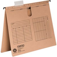 25 memo Hängehefter DIN A4 aus Recyclingkarton