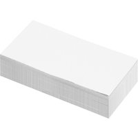 250 Blatt Moderationspapier Rechteck 10x20 weiß