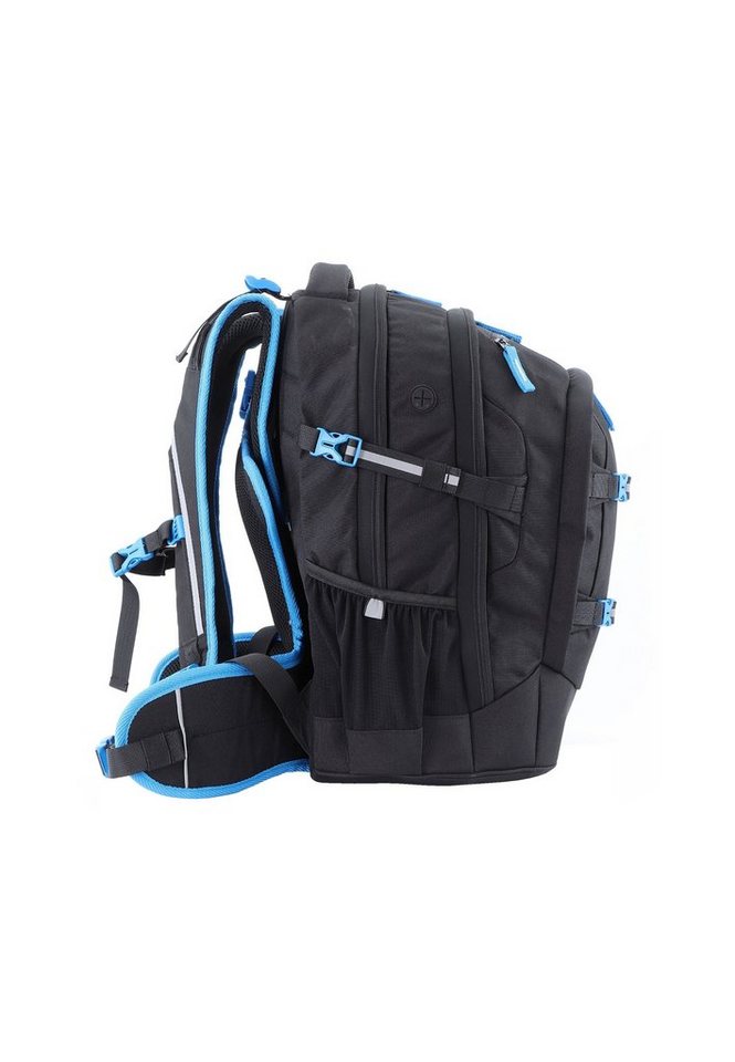 2be Schulrucksack Black, mit Turnbeutel und Federmäppchen – Bild 3 von 5