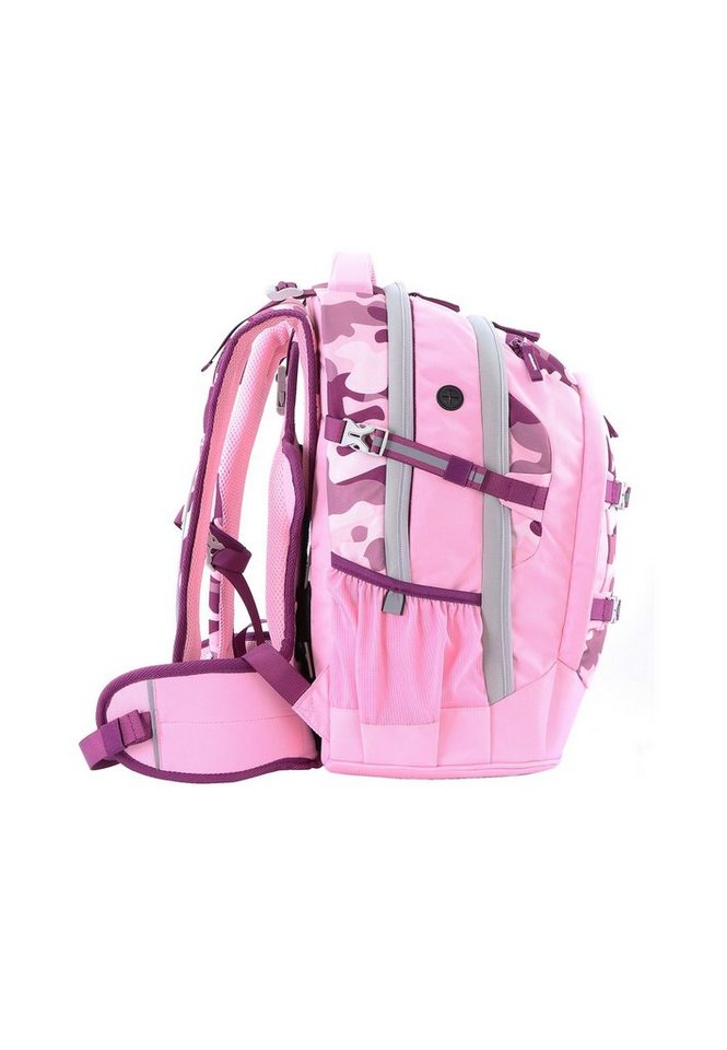 2be Schulrucksack Camoflage, im 3er Set mit Turnbeutel und Federmäppchen – Bild 3 von 5