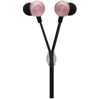 2GO In-Ear Stereo-Headset "Luxury" Zipper-Style rosé