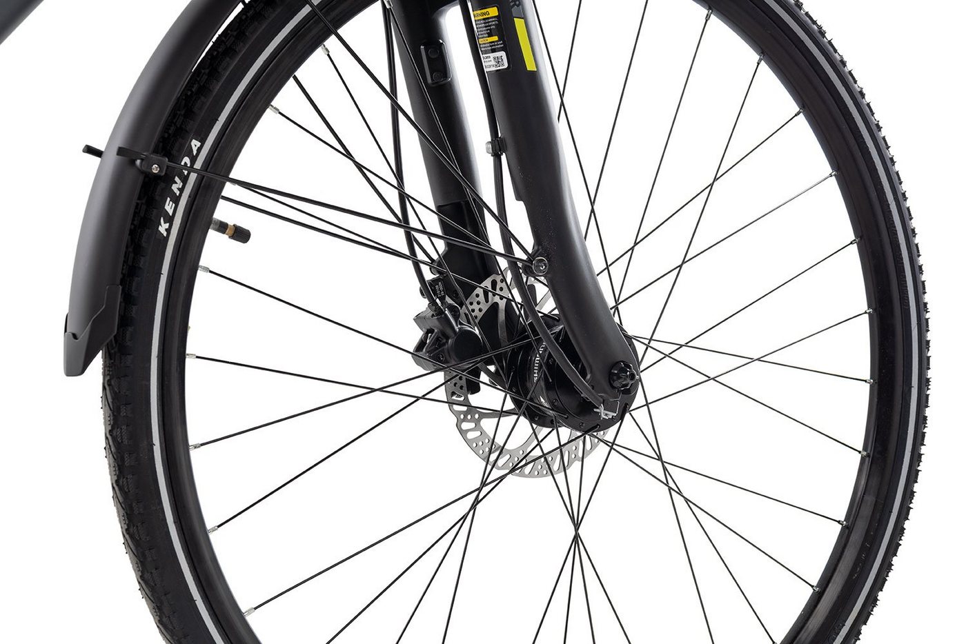 2R Manufaktur Trekkingrad TRX21, 21 Gang Shimano RD-TX-800-7 Schaltwerk, Kettenschaltung, Herrenrad 28 Zoll schwarz/grau – Bild 4 von 5