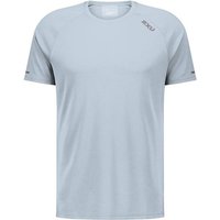2XU Laufshirt Aero Mesh Tee, Größe L in Grau