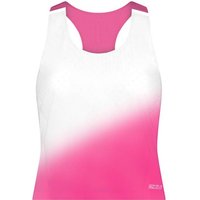 2XU Laufshirt Light Speed React Crop Singlet, Größe L in Pink