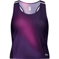2XU Laufshirt Light Speed React Crop Singlet, Größe M in Lila