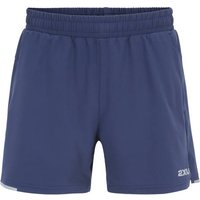 2XU Laufshorts Aero 5 Inch, Größe L in Blau