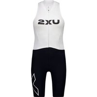 2XU Triathlonanzug Light Speed React Trisuit, Größe XS in Weiß