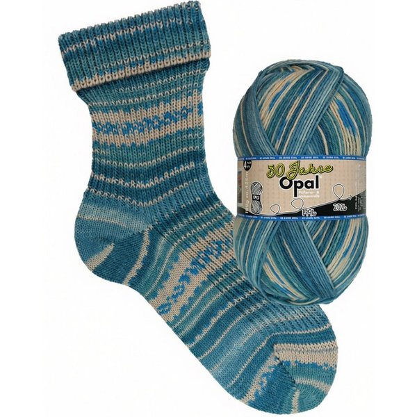 Opal Opal 30 Jahre Opal Jubiläumskollektion Pullover- und Sockenwolle Häkelwolle, 425 m (Opal 4-fach Pullover- und Sockenwolle, Jubiläumsgarn mit abwechslungsre