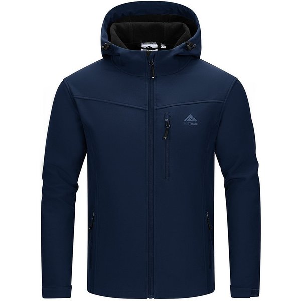 360Trail Outdoorjacke Softshelljacke Skayra wasserdichte winddichte Herren Übergangsjacke Microfleece-Innenfutter, atmungsaktiv, wasserdicht