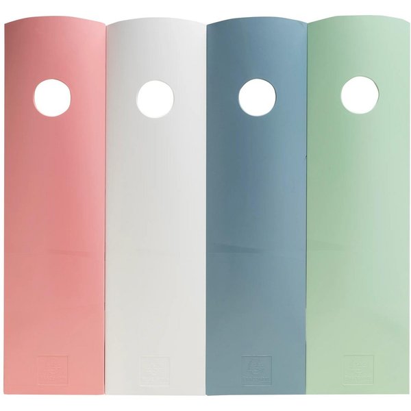 4 Exacompta Stehsammler MAG-CUBE "Autentik", DIN A4+, farbig sortiert