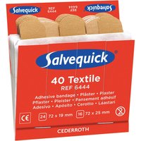 40 Stk. Salvequick Pflaster "REF 6444" elastisch 7,2 x 1,9/2,5 cm