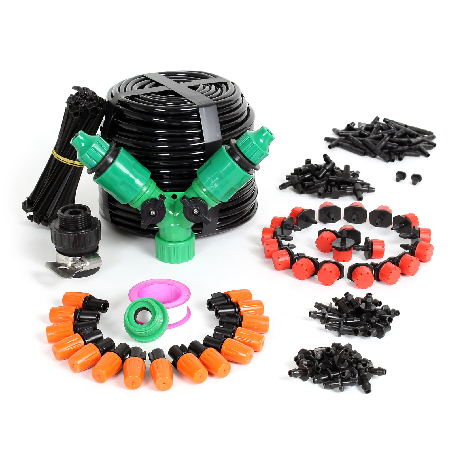 40m Mikro Automatisch Bewässerungssystem Tropfschlauch Bewässerung Set Garten
