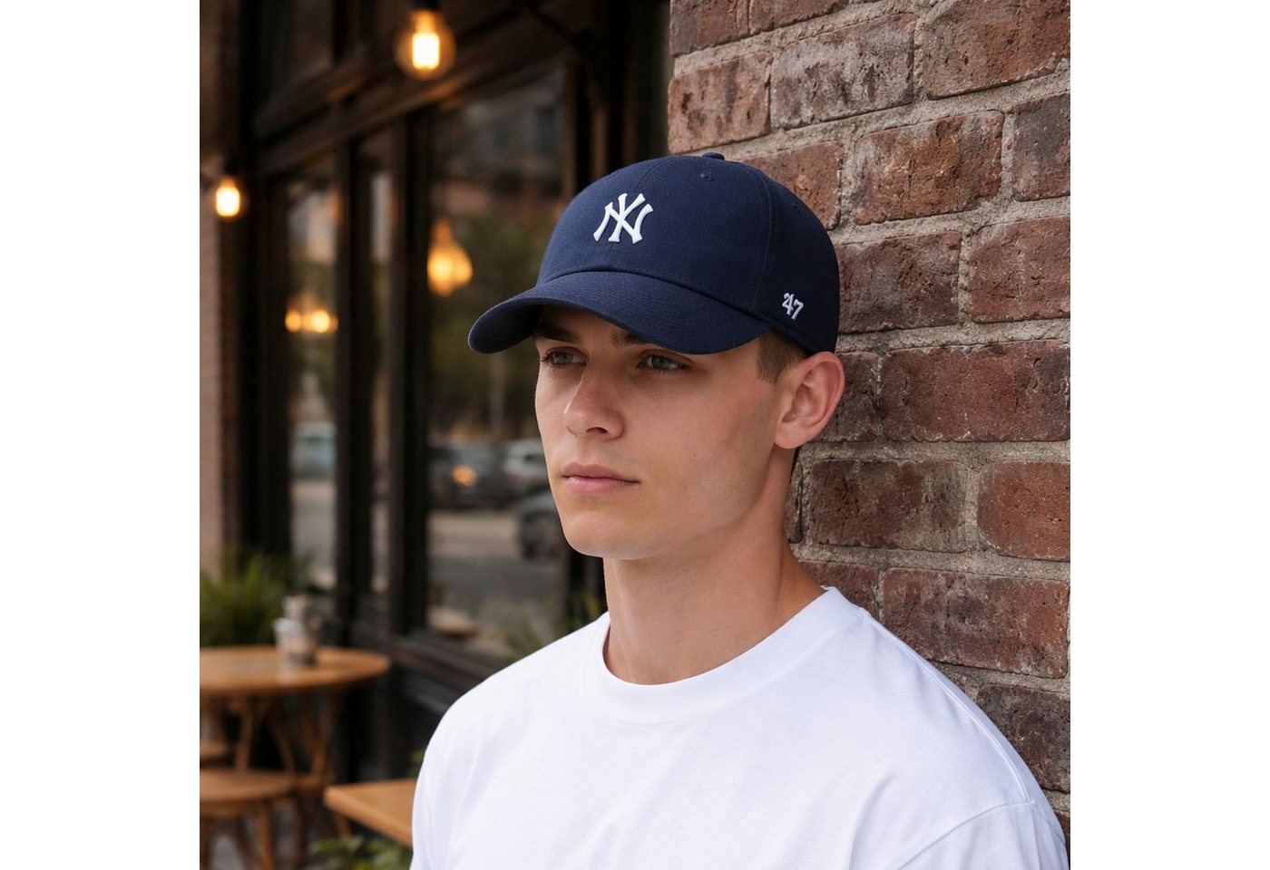 '47 Brand Baseball Cap Stgrapback BASE RUNNER New York Yankees – Bild 3 von 3
