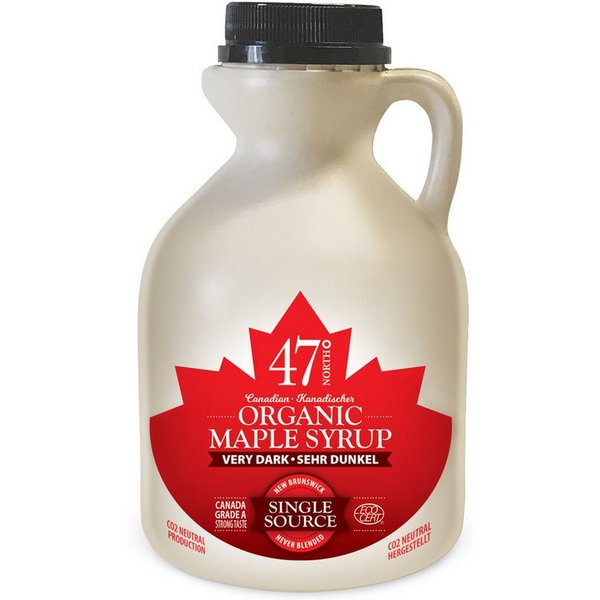 47 NORTH Sirup, 47 North Bio Kanadischer Ahornsirup Organic Maple Dark strong 500g