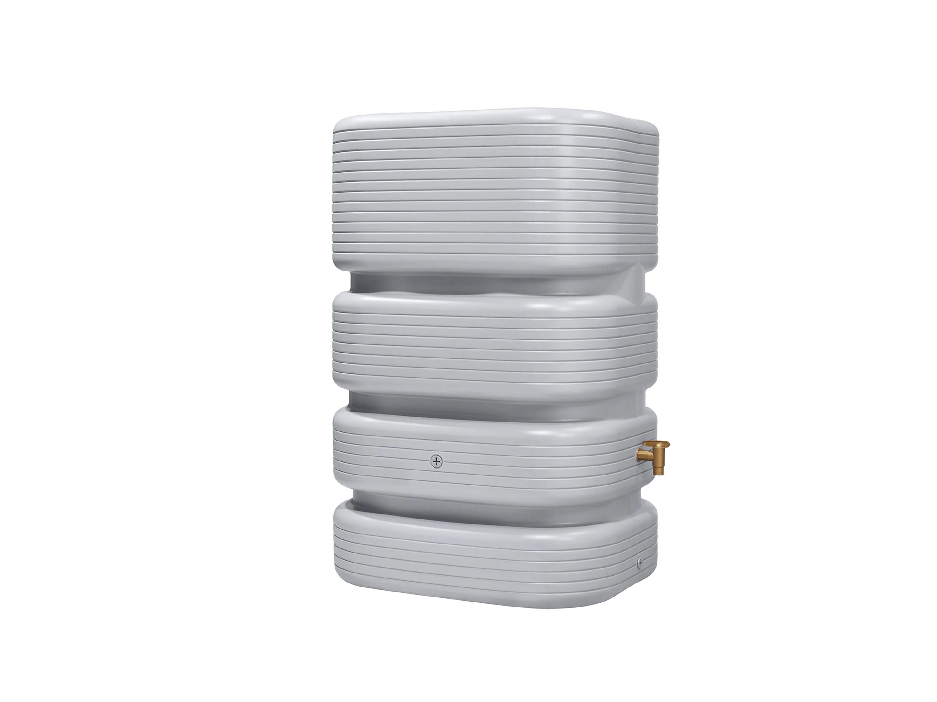 4RAIN QUADRO Wandtank 500 l, betongrau inkl. Aqua-Quick – Bild 4 von 4