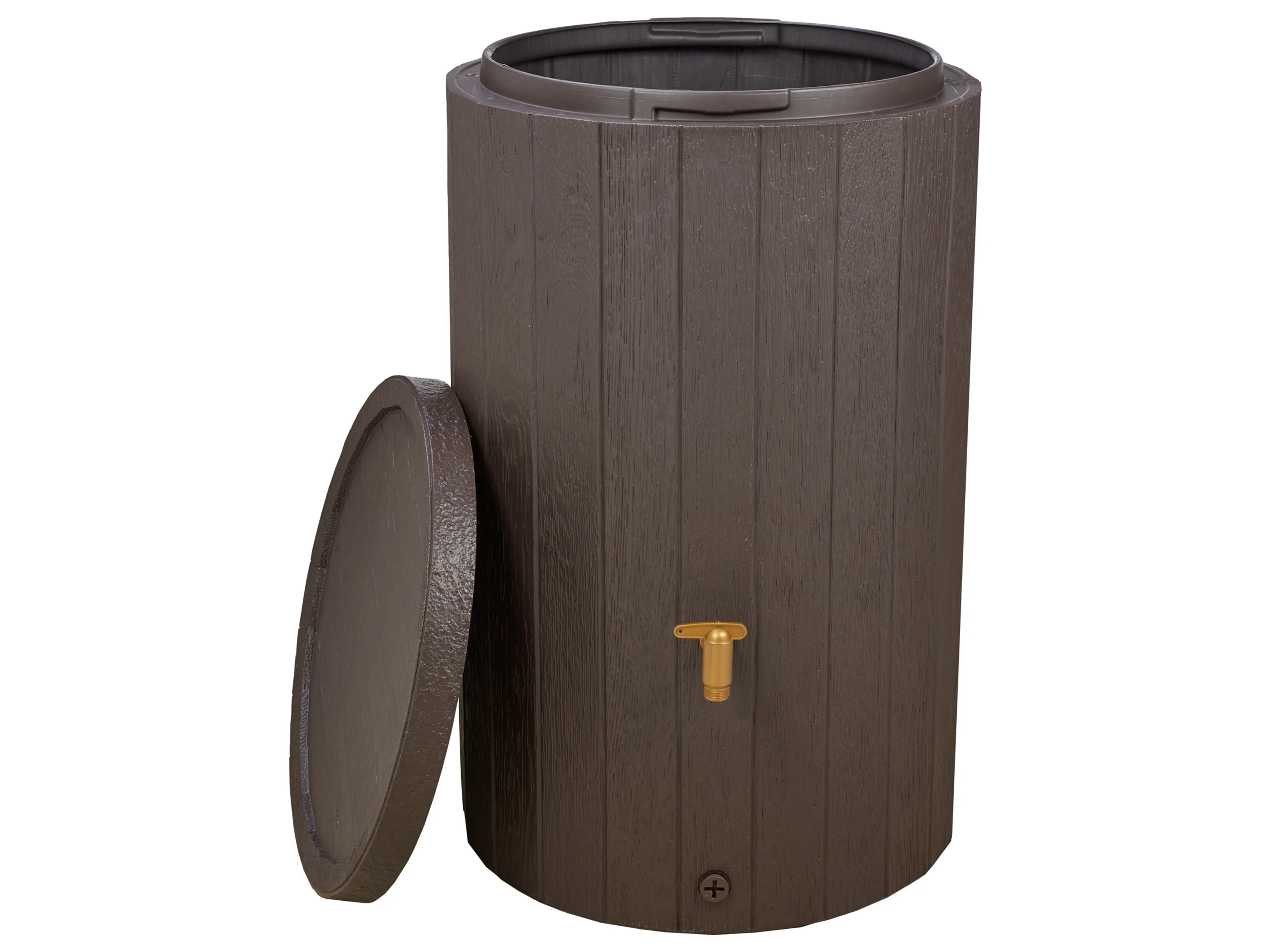 4RAIN Regenspeicher »MADERA«, 220 Liter, braun – Bild 4 von 4