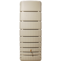 4RAIN SLIM Wandtank 650 L (Sandbeige)