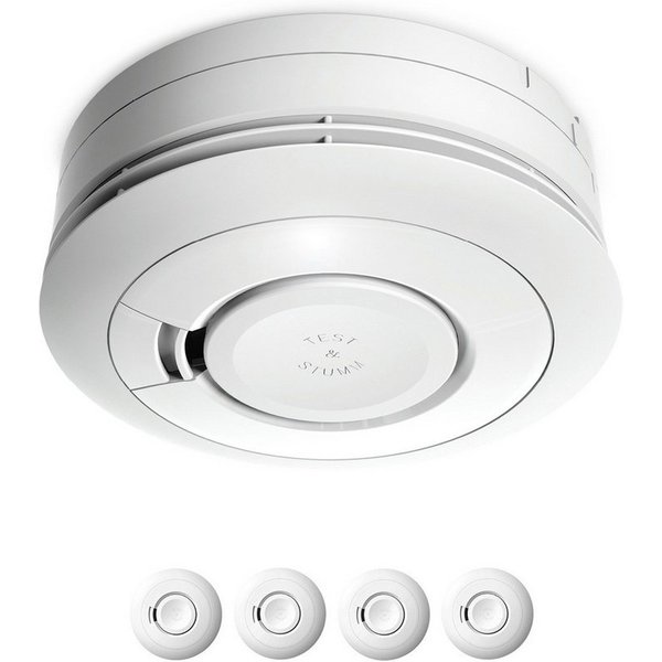 Ei Electronics 4x Ei Electronics Ei650 Rauchwarnmelder Rauchmelder 10 Jahres Batterie Rauchmelder