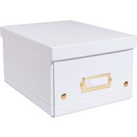 5 Exacompta Ablageboxen "NeoDeco", 20x26x15 cm, A5+, weiß