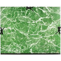 5 Exacompta Zeichenmappen mit Stoffband, DIN B2, grün