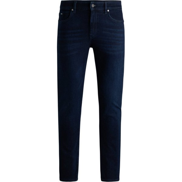 BOSS 5-Pocket-Jeans BOSS Men Black blau,Casual,Baumwolle,Unifarben,Slim Fit,Mittel
