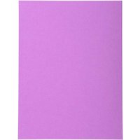 5 x 100 Exacompta Aktendeckel "Forever", 220 g/m², DIN A4, flieder