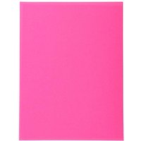 5 x 100 Exacompta Aktendeckel "Forever", 220 g/m², DIN A4, fuchsia