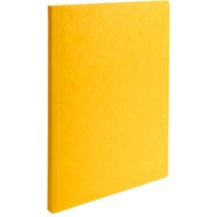50 Exacompta Aktendeckel aus Colorspan-Karton, 400 g/m², DIN A4, gelb