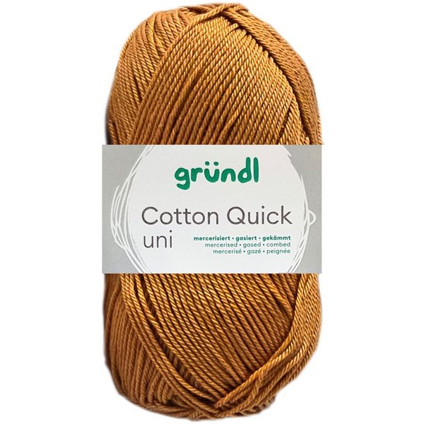 Gründl 50 Gramm Gründl Cotton Quick Uni Farbauswahl Häkelwolle
