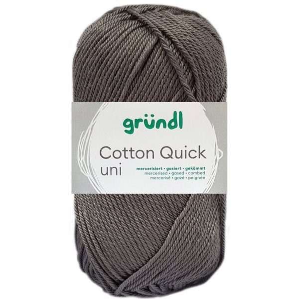 Gründl 50 Gramm Gründl Cotton Quick Uni Farbauswahl Häkelwolle