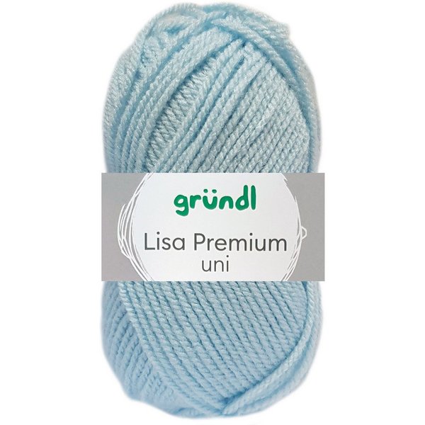 Gründl 50 Gramm Gründl Lisa Premium Uni Bastelgarn